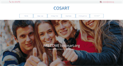 Desktop Screenshot of cosart.org